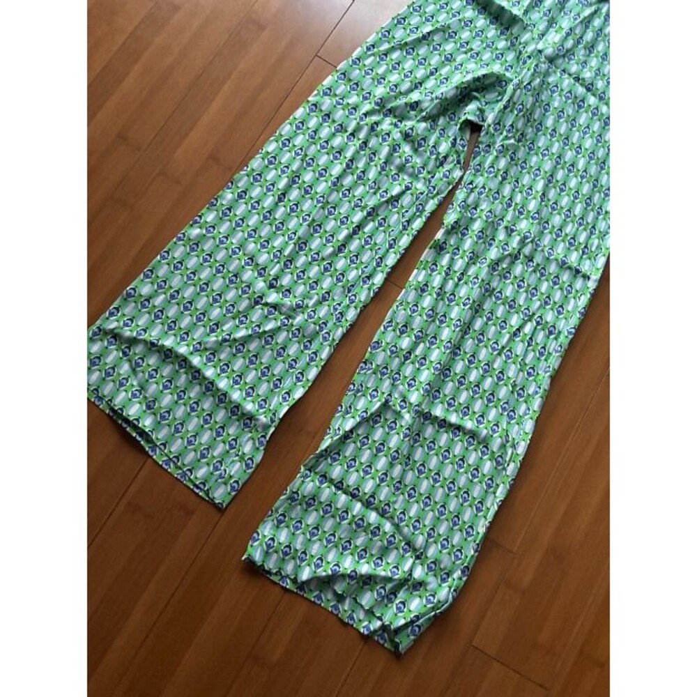 Favorite Daughter Women's The Friday Pant Green viscose NWOT 2 - Picture 3 of 8